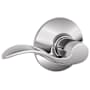 Schlage Accent Passage Door Lever Set Polished Chrome
