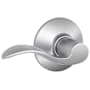 Schlage Accent Passage Door Lever Set Satin Chrome