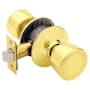 Schlage Bell Passage Door Knob Set Polished Brass