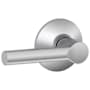 Schlage Broadway Passage Door Lever Set Satin Chrome