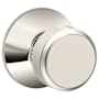 Schlage Bowery Passage Door Knob Set Polished Nickel