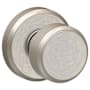 Schlage Bowery Passage Door Knob with Decorative Greyson Trim Satin Nickel