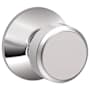 Schlage Bowery Passage Door Knob Set Bright Chrome