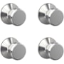 Schlage Bowery Passage Door Knob Set - Pack of 4 Bright Chrome