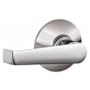 Schlage Elan Passage Door Lever Set Satin Nickel