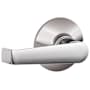 Schlage Elan Passage Door Lever Set Bright Chrome