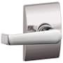 Schlage Elan Passage Door Lever Set with the Decorative Century Trim Bright Chrome