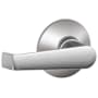 Schlage Elan Passage Door Lever Set Satin Chrome