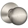 Schlage Orbit Passage Door Knob Set Satin Nickel