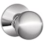 Schlage Orbit Passage Door Knob Set Bright Chrome