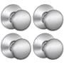 Schlage Plymouth Passage Door Knob Set - Pack of 4 Satin Chrome