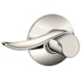Schlage Sacramento Passage Door Lever Set Polished Nickel