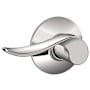 Schlage Sacramento Passage Door Lever Set Bright Chrome