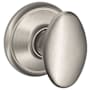 Schlage Siena Passage Door Knob Set Satin Nickel