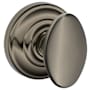 Schlage Siena Passage Door Knob Set with Decorative Andover Trim Antique Pewter