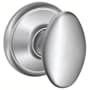 Schlage Siena Passage Door Knob Set Polished Chrome