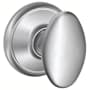 Schlage Siena Passage Door Knob Set Bright Chrome