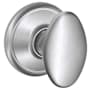 Schlage Siena Passage Door Knob Set Satin Chrome