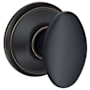 Schlage Siena Passage Door Knob Set Aged Bronze