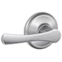 Schlage Avila Passage Door Lever Set Satin Chrome