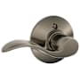 Schlage Accent Left Handed Non-Turning One-Sided Dummy Door Lever Antique Pewter