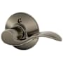 Schlage Accent Right Handed Non-Turning One-Sided Dummy Door Lever Antique Pewter