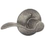 Schlage Accent Left Handed Non-Turning One-Sided Dummy Door Lever Distressed Nickel
