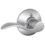 Schlage Accent Left Handed Non-Turning One-Sided Dummy Door Lever Satin Chrome