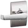 Schlage Elan Non-Turning One-Sided Dummy Door Lever with Decorative Century Trim Bright Chrome