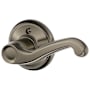 Schlage Flair Right Handed Non-Turning One-Sided Dummy Door Lever Antique Pewter