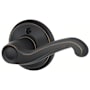 Schlage Flair Right Handed Non-Turning One-Sided Dummy Door Lever Aged Bronze