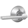 Schlage Latitude Non-Turning One-Sided Dummy Door Lever Satin Chrome
