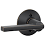 Schlage Latitude Non-Turning One-Sided Dummy Door Lever Aged Bronze
