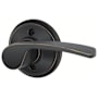 Schlage Merano Right Handed Non-Turning One-Sided Dummy Door Lever Aged Bronze