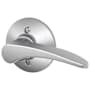 Schlage Manhattan Right Handed Non-Turning One-Sided Dummy Door Lever Satin Chrome