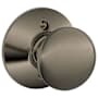 Schlage Plymouth Non-Turning One-Sided Dummy Door Knob Antique Pewter