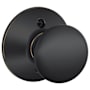 Schlage Plymouth Non-Turning One-Sided Dummy Door Knob Aged Bronze