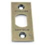 Schlage Square Spring Latch Faceplate Antique Brass