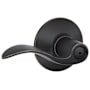 Schlage Accent Privacy Door Lever Set Aged Bronze