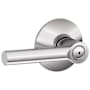 Schlage Broadway Privacy Door Lever Set Bright Chrome