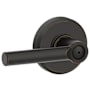 Schlage Broadway Privacy Door Lever Set with Decorative Greyson Trim Aged Bronze