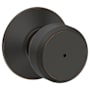 Schlage Bowery Privacy Door Knob Set Aged Bronze