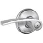 Schlage Merano Privacy Door Lever Set Satin Chrome