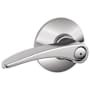 Schlage Manhattan Privacy Door Lever Set Polished Chrome