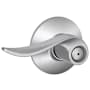 Schlage Sacramento Privacy Door Lever Set Satin Chrome
