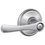 Schlage Avila Privacy Door Lever Set Satin Chrome