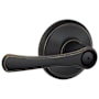 Schlage Avila Privacy Door Lever Set Aged Bronze