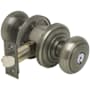 Schlage Andover Keyed Entry Single Cylinder Door Knob Set with Decorative Andover Trim Antique Pewter