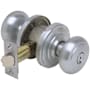 Schlage Andover Keyed Entry Single Cylinder Door Knob Set with Decorative Andover Trim Satin Chrome