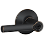 Schlage Broadway Single Cylinder Keyed Entry Door Lever Set Aged Bronze